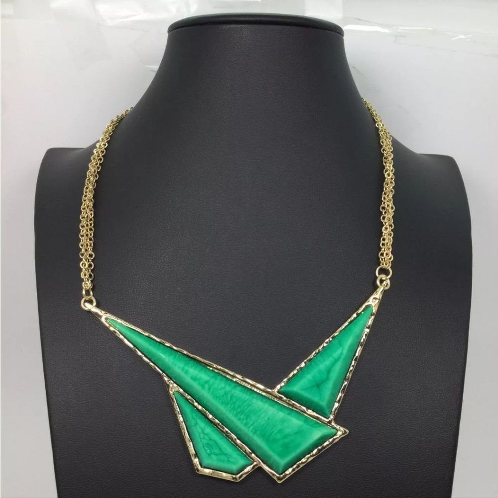  Amrita Singh Faux Turquoise Necklace NWT - Picture 2 of 5